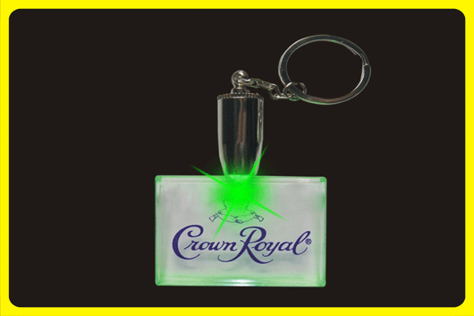 Keychain with 3 flash modes