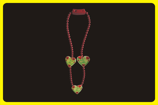 Custom button necklace