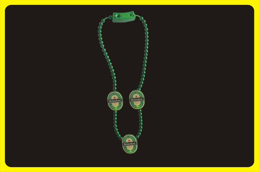 custom button necklace